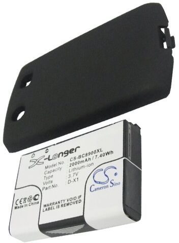 Blackberry Batteri (2000 mAh 3.7 V) passende til Batteri til Blackberry Curve 8900