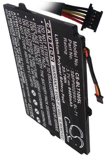 NTT DoCoMo Batteri (6400 mAh 3.7 V) passende til Batteri til NTT DoCoMo Optimus Pad L-06C