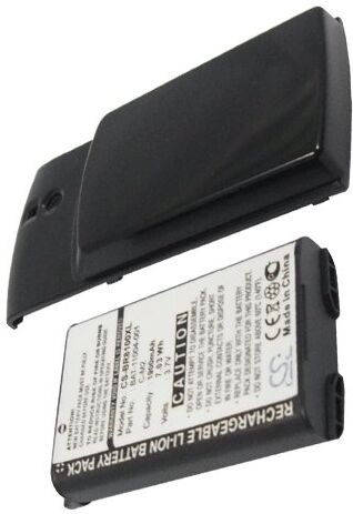 Blackberry Batteri (1900 mAh 3.7 V, Sort) passende til Batteri til Blackberry 8100