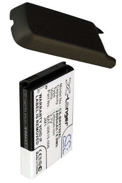 Blackberry Batteri (2400 mAh 3.7 V, Sort) passende til Batteri til Blackberry Bold 9790