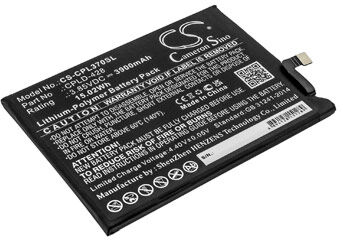 Coolpad Batteri (3900 mAh 3.85 V, Sort) passende til Batteri til Coolpad CP3705AS