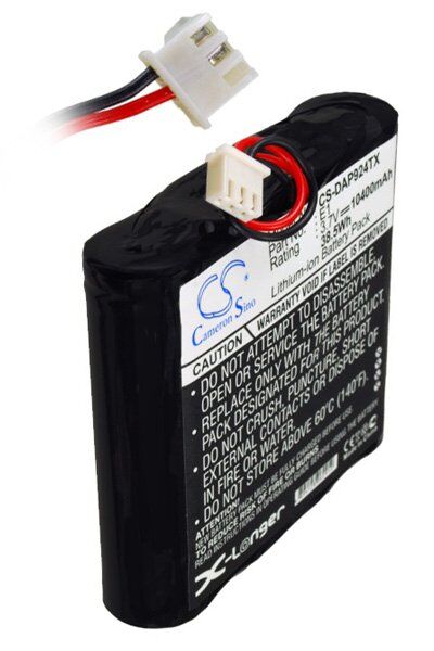 Pure Batteri (10400 mAh 3.7 V) passende til Batteri til Pure EVOKE-1S Marshall
