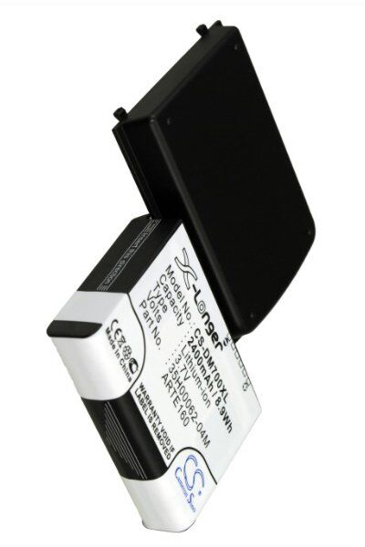 O2 Batteri (2400 mAh 3.7 V, Sort) passende til Batteri til O2 XDA Orbit