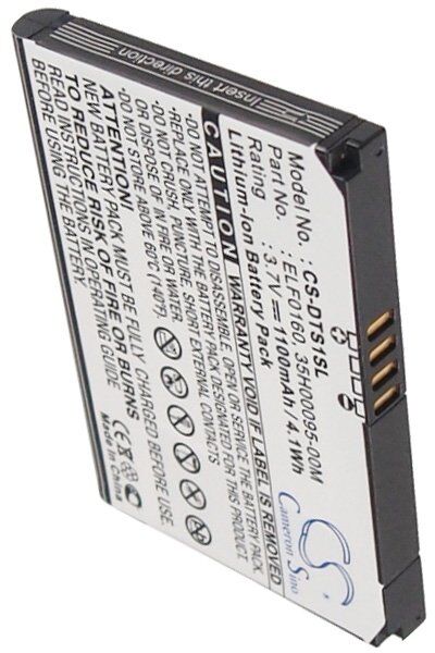 O2 Batteri (1100 mAh 3.7 V) passende til Batteri til O2 XDA Nova