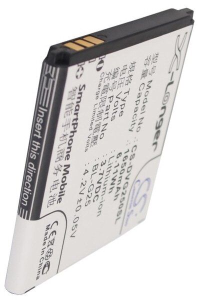 Coolpad Batteri (1650 mAh 3.7 V) passende til Batteri til Coolpad 7011