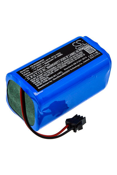 Ecovacs Batteri (2600 mAh 14.4 V, Blå) passende til Batteri til Ecovacs Deebot N79S