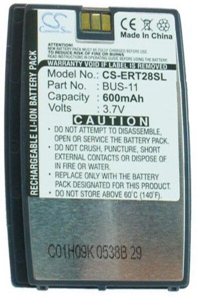 Sony Ericsson Batteri (600 mAh 3.7 V, Sort) passende til Batteri til Sony Ericsson T29sc