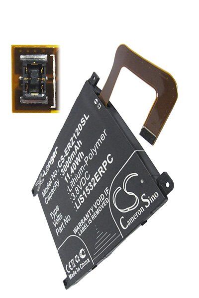 Sony Ericsson Batteri (3000 mAh 3.8 V) passende til Batteri til Sony Ericsson L39T