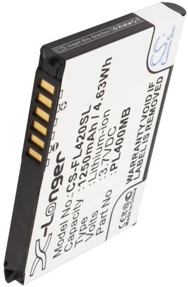 Fujitsu Siemens Batteri (1250 mAh 3.7 V, Sort) passende til Batteri til Fujitsu - Siemens Loox N520