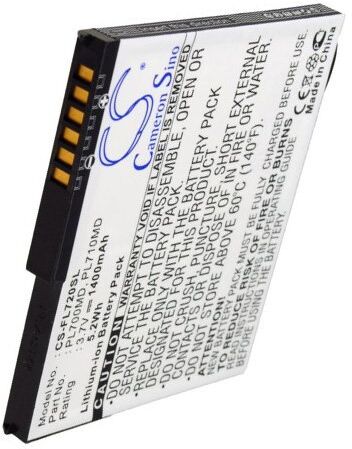 Fujitsu Siemens Batteri (1400 mAh 3.7 V, Sort) passende til Batteri til Fujitsu - Siemens Loox 720