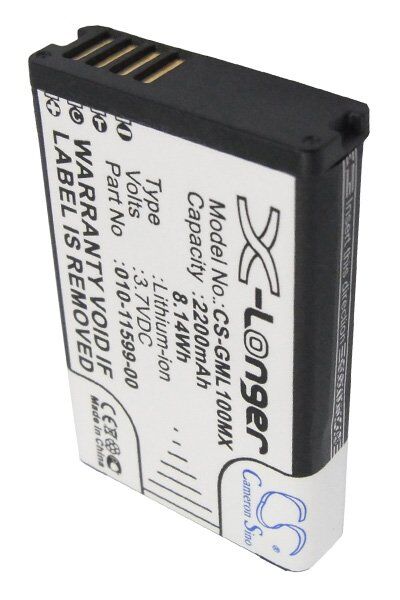 Garmin Batteri (2200 mAh 3.7 V) passende til Batteri til Garmin VIRB Elite Action HD Camera 1.4