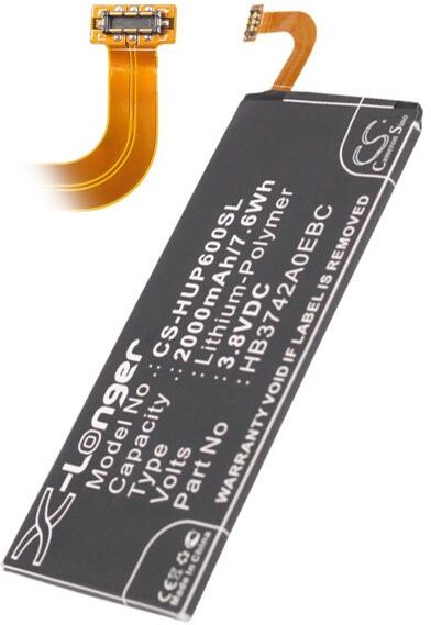 Huawei Batteri (2000 mAh 3.8 V) passende til Batteri til Huawei Ascend G630-U10