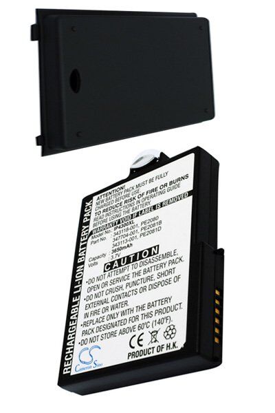 HP Batteri (3650 mAh 3.7 V, Grå) passende til Batteri til HP / Compaq iPAQ h4350
