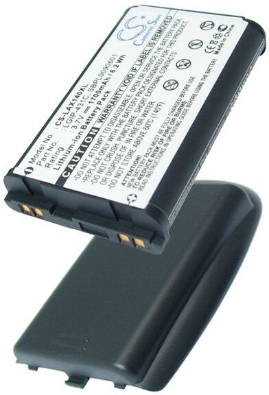 LG Batteri (1700 mAh 3.7 V, Sort) passende til Batteri til LG UX145