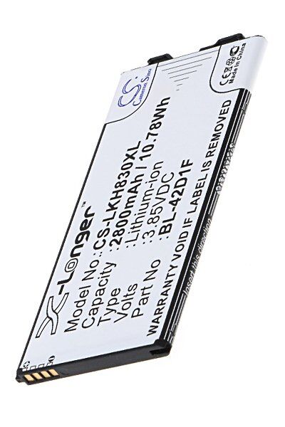 LG Batteri (2800 mAh 3.85 V) passende til Batteri til LG H830