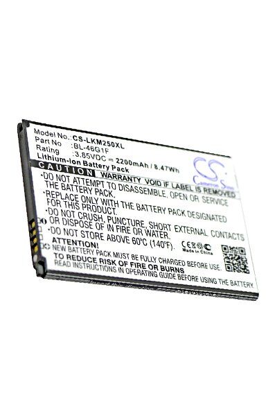 LG Batteri (2200 mAh 3.85 V, Sort) passende til Batteri til LG MP260