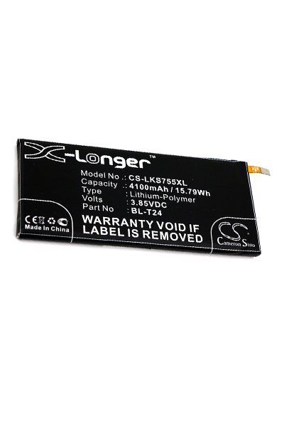 LG Batteri (4100 mAh 3.85 V, Sort) passende til Batteri til LG X Power