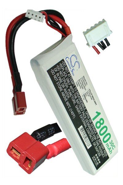 Generic Batteri (1800 mAh 11.1 V) passende til Batteri til Generic T-Plug AWG14