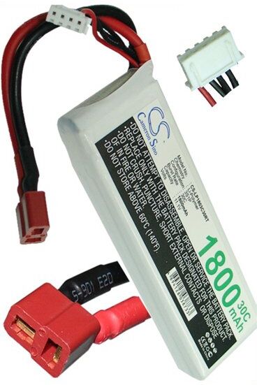 Generic Batteri (1800 mAh 11.1 V) passende til Batteri til Generic T-Plug AWG14