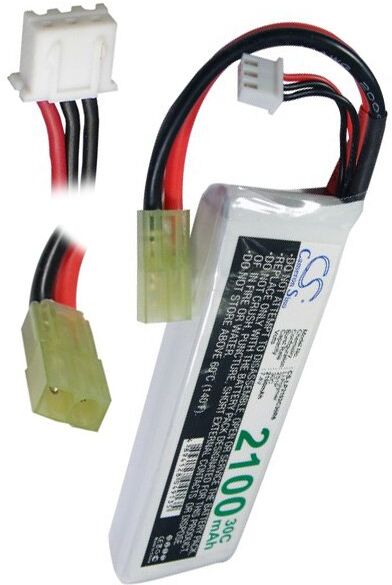 Generic Batteri (2100 mAh 7.4 V) passende til Batteri til Generic RC Helicopter