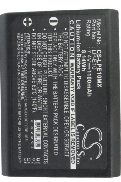 Canon Batteri (1100 mAh 7.4 V) passende til Batteri til Canon EOS Kiss X80