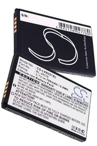 LG Batteri (700 mAh 3.7 V) passende til Batteri til LG VN251