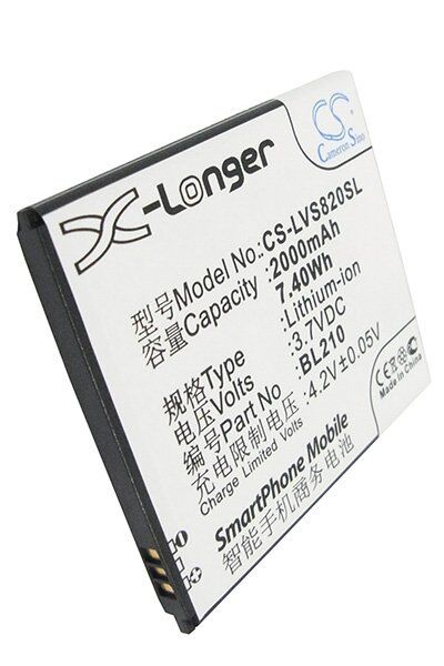 Lenovo Batteri (2000 mAh 3.7 V) passende til Batteri til Lenovo A770E
