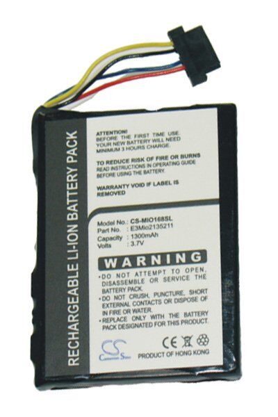 Medion Batteri (1300 mAh 3.7 V, Sort) passende til Batteri til Medion MD95900