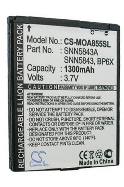 Motorola Batteri (1300 mAh 3.7 V) passende til Batteri til Motorola CLIQ XT MB501