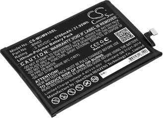 Poco Batteri (5900 mAh 3.85 V, Sort) passende til Batteri til Poco M3