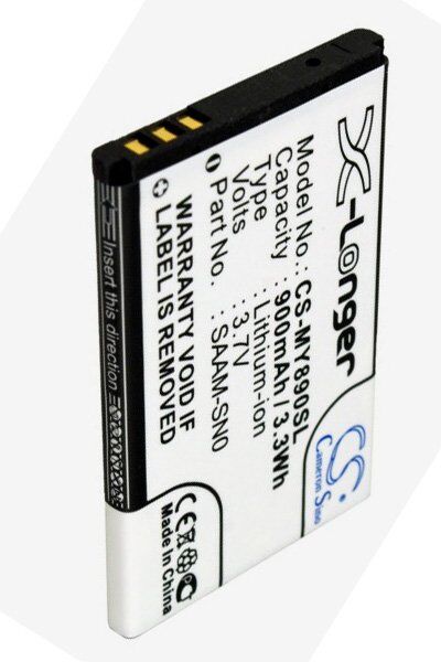 KDDI Batteri (900 mAh 3.7 V) passende til Batteri til KDDI T700