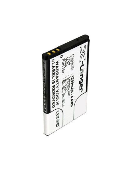 Nokia Batteri (1200 mAh 3.7 V) passende til Batteri til Nokia X2-05