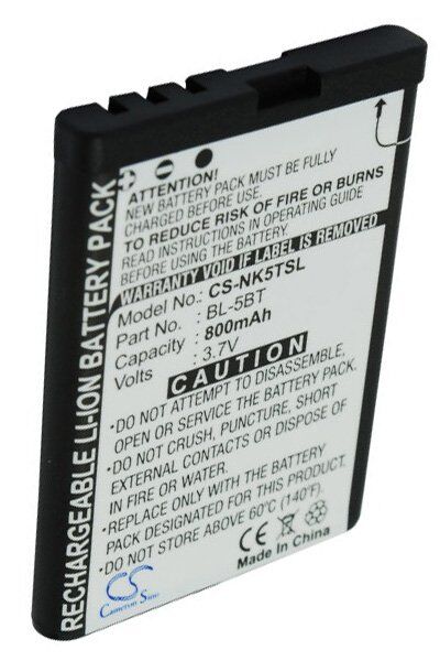 Nokia Batteri (800 mAh 3.7 V) passende til Batteri til Nokia 2600 Classic