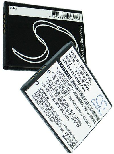 Alcatel Batteri (800 mAh 3.7 V) passende til Batteri til Alcatel OT-807A