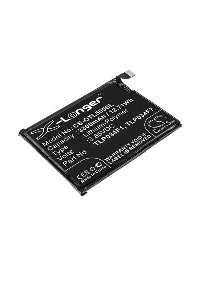 Alcatel Batteri (3300 mAh 3.85 V, Sort) passende til Batteri til Alcatel 5039D