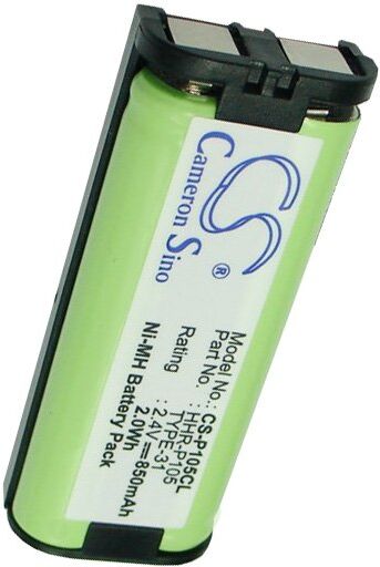 Panasonic Batteri (850 mAh 2.4 V) passende til Batteri til Panasonic KX-TG2632