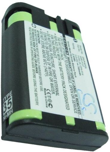 Panasonic Batteri (700 mAh 3.6 V) passende til Batteri til Panasonic KX-TG2730S