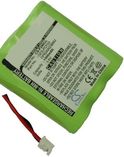 GE Batteri (1500 mAh 3.6 V) passende til Batteri til GE BT-16