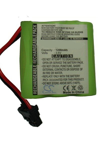 SBC Batteri (1200 mAh 3.6 V) passende til Batteri til SBC S60528
