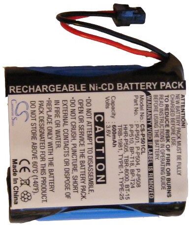 Panasonic Batteri (700 mAh 3.6 V) passende til Batteri til Panasonic KX-TC1731