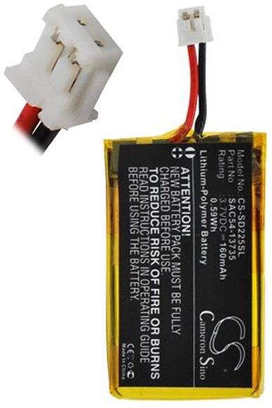 SportDog Batteri (160 mAh 3.7 V) passende til Batteri til SportDog SDR-AFE receiver