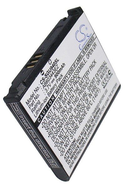 Samsung Batteri (900 mAh 3.7 V) passende til Batteri til Samsung Glyde