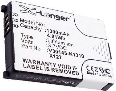 Siemens Batteri (1300 mAh 3.7 V) passende til Batteri til Siemens 3608