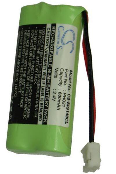 Siemens Batteri (600 mAh 2.4 V) passende til Batteri til Siemens Gigaset 100