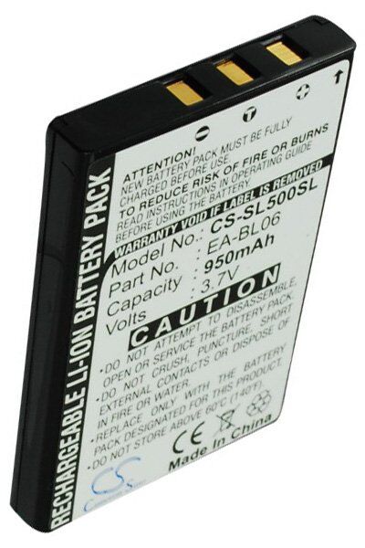Sharp Batteri (900 mAh 3.7 V, Sort) passende til Batteri til Sharp Zaurus SL-C760