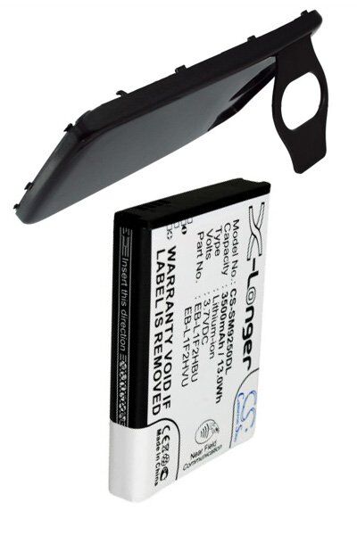 Samsung Batteri (3500 mAh 3.7 V, Sort, NFC) passende til Batteri til Samsung GT-i9250 Galaxy Nexus