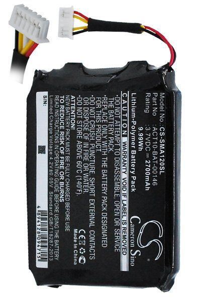 Satmap Batteri (2700 mAh 3.7 V) passende til Batteri til Satmap Active 10