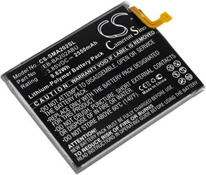 Samsung Batteri (2900 mAh 3.85 V, Sort) passende til Batteri til Samsung SM-A202F/DS