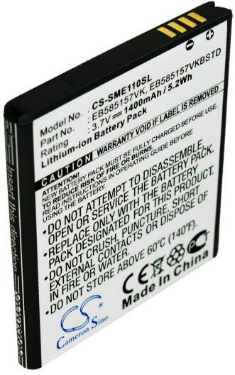 Samsung Batteri (1400 mAh 3.7 V) passende til Batteri til Samsung Celox