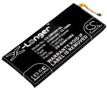 Samsung Batteri (4100 mAh 3.85 V, Sort) passende til Batteri til Samsung SM-G891A